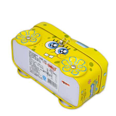 carton shape coin tins